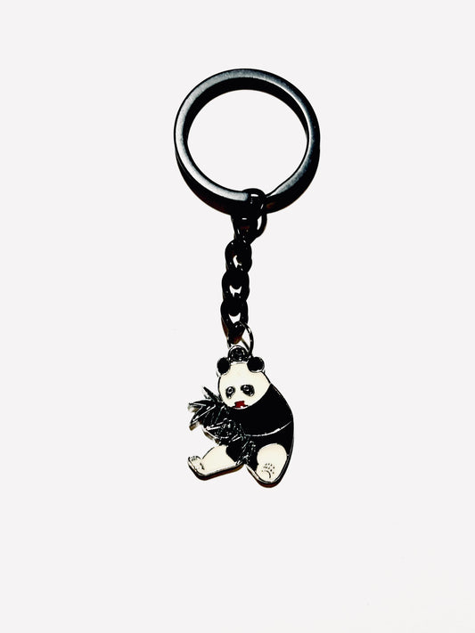 Panda Bear Charm Keychain