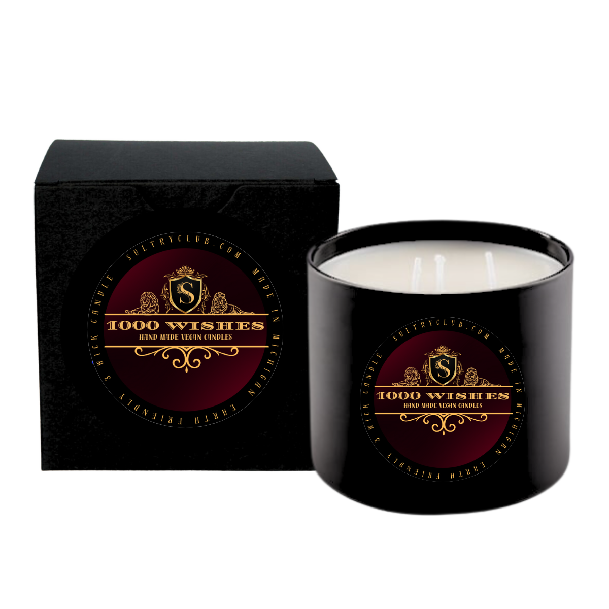 1000 Wishes (BBW TYPE) Candle