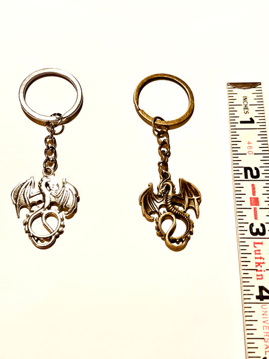 Dragon Charm Keychain