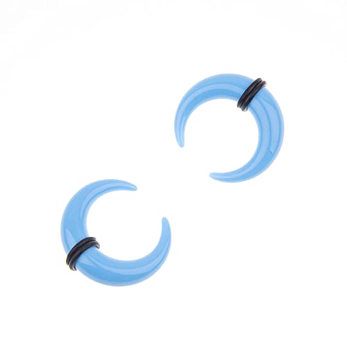 Ear Gauges Stretching Kit 14G-00G Acrylic Sprial Tapers Plugs Expander Sets Heart Tunnels Piering Jewelry Horeseshoes Taper For Ears