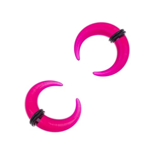 Ear Gauges Stretching Kit 14G-00G Acrylic Sprial Tapers Plugs Expander Sets Heart Tunnels Piering Jewelry Horeseshoes Taper For Ears