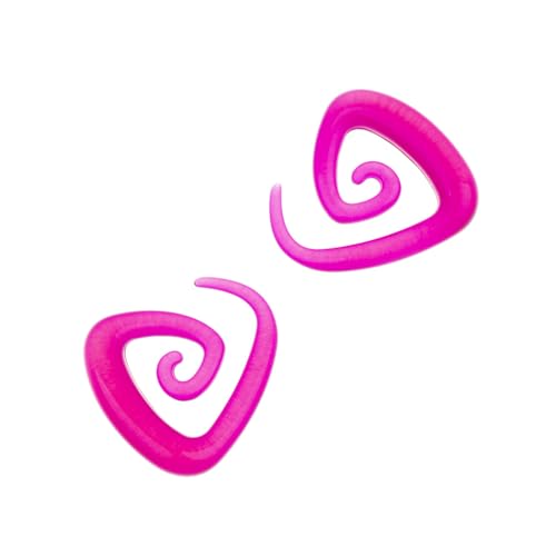 Ear Gauges Stretching Kit 14G-00G Acrylic Sprial Tapers Plugs Expander Sets Heart Tunnels Piering Jewelry Horeseshoes Taper For Ears