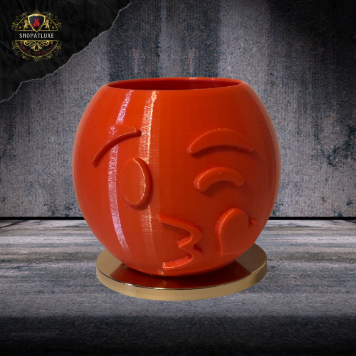 Emoji Wax Melts With 3D Printed Jar
