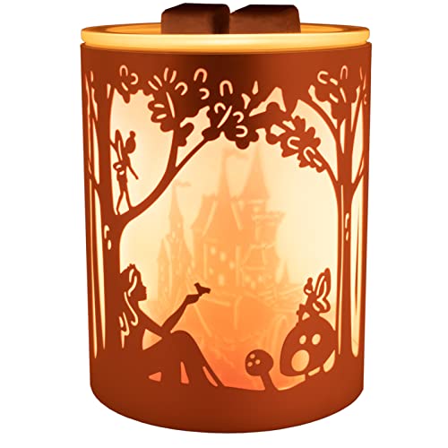 Scentsationals Fantasy Collection - Scented Wax Warmer - Fantasy Wax Cube Melter & Burner - Electric Winter Fragrance Home Air Freshener Gift (Never Grow Up)