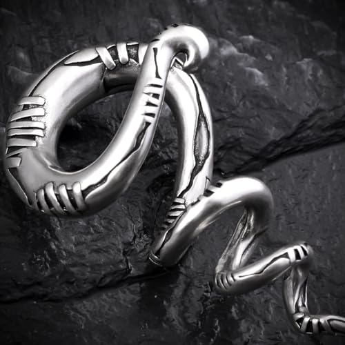 2PCS 2G Ear Sprial Tapers Plug Gauges Brass Ear Stretcher Hangers 6mm Gothic Ear Tunnels Expander Piercing Jewelry