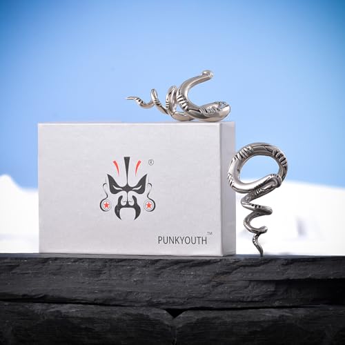 2PCS 2G Ear Sprial Tapers Plug Gauges Brass Ear Stretcher Hangers 6mm Gothic Ear Tunnels Expander Piercing Jewelry