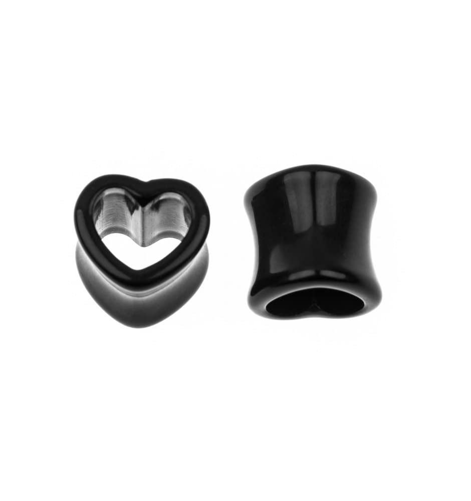 Ear Gauges Stretching Kit 14G-00G Acrylic Sprial Tapers Plugs Expander Sets Heart Tunnels Piering Jewelry Horeseshoes Taper For Ears