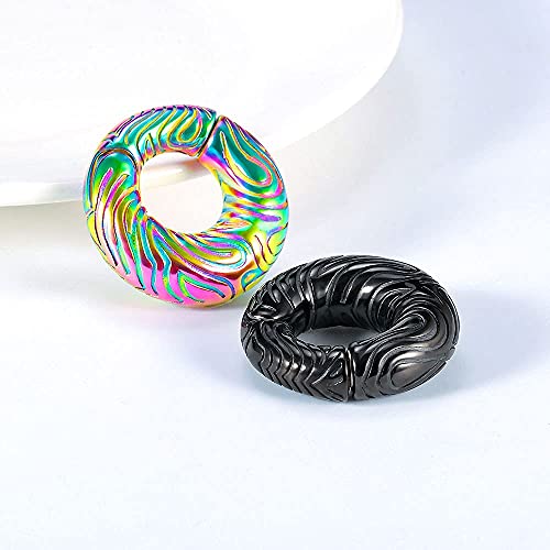 0g(8mm) Stainless Steel Ear Hanger Weight for Stretching Ear Lobe Women Men Dangle Plugs Tunnels Body Piercing Jewelry Kit