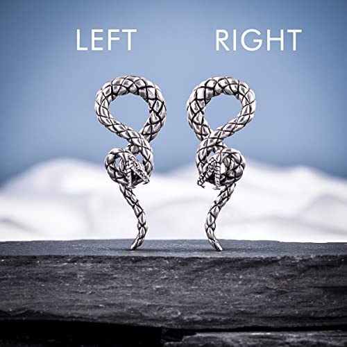 2PCS 2G Ear Sprial Tapers Plug Gauges Brass Ear Stretcher Hangers 6mm Gothic Ear Tunnels Expander Piercing Jewelry