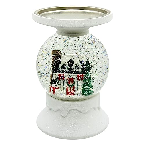 Bath and body works santa globe 3 sale wick Candle Holder