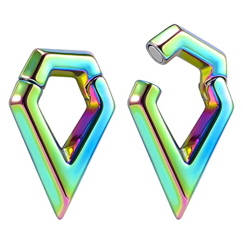 Ear Hanger Weights For Stretched Ear Gauges 0g 00g Stainless Steel Ear Heavy Dangle For Women Plugs Tunnels Piercing Kit