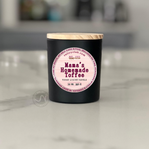 Mama's Homemade Toffee Vegan Candle