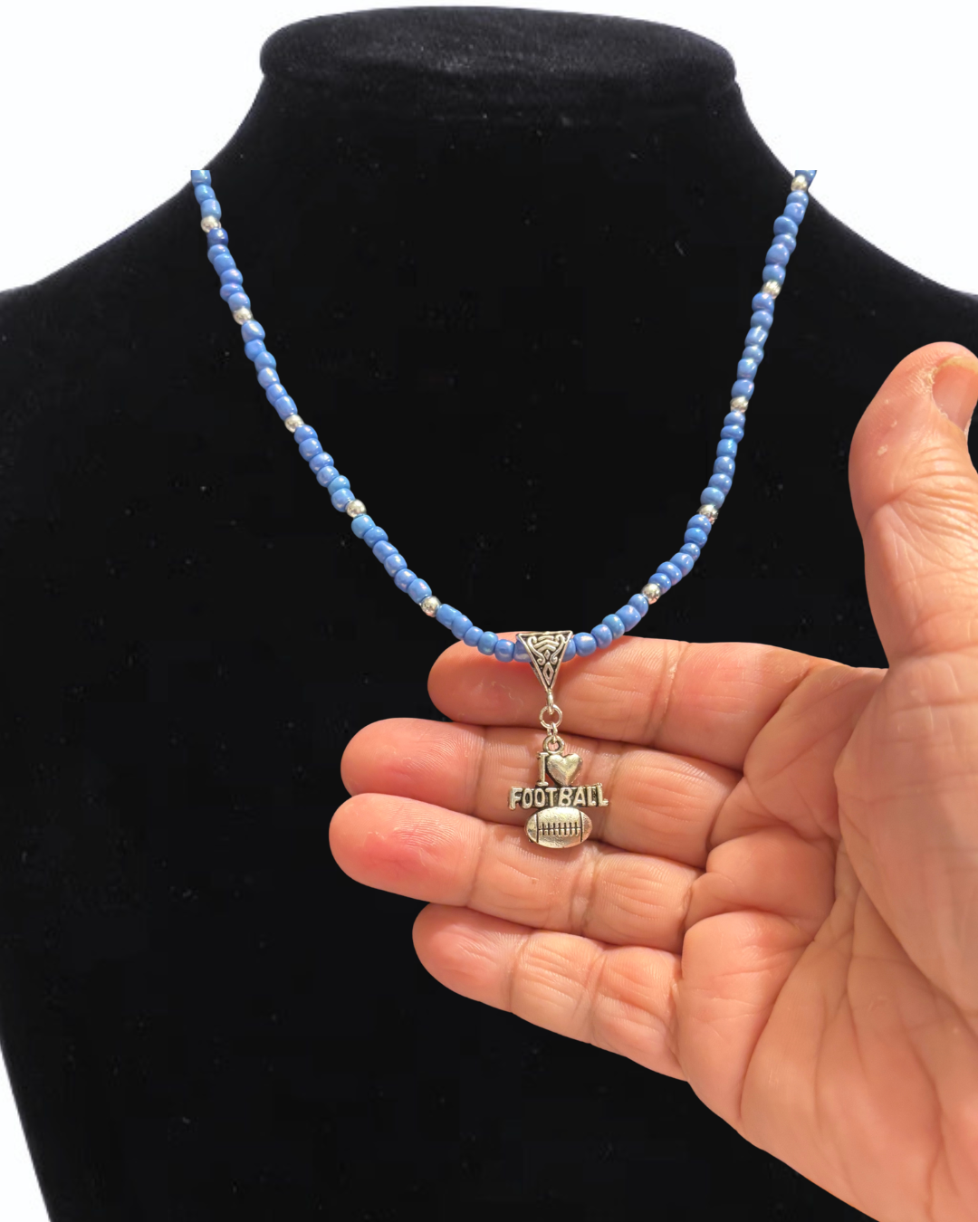 Detroit Lions Football Collectible Necklace