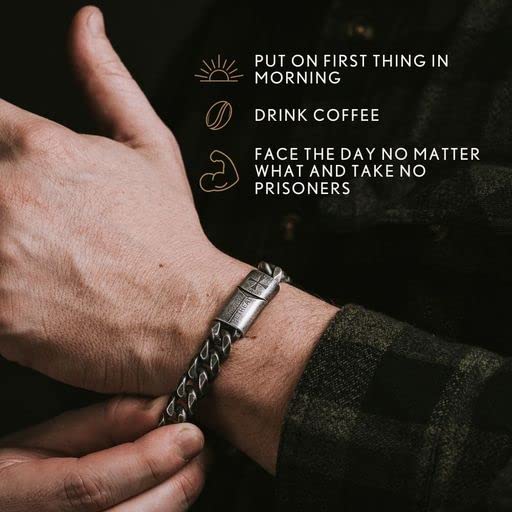 iHeartDogs Hero Company Link Bracelet for Men Helps Pair Military Veterans with a Companion Dog