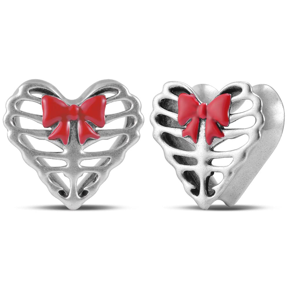 2PCS Ear Gauges Double Flared Plugs Sweet Cool Ear Stretcher Expander Heart Shape Gauge Earrings For Women Cute Piercings 0g-1"