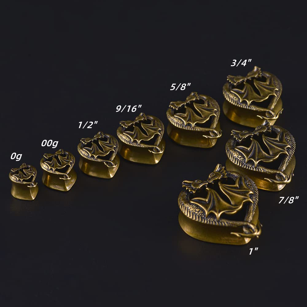 2PCS Stainless Steel 316L Punk Vintage Cross Skull Gauge For Ears Expander Stretcher Ear Tunnels Upgrade Saddle Plugs Double Flared Guage For Women Men 0g-1"