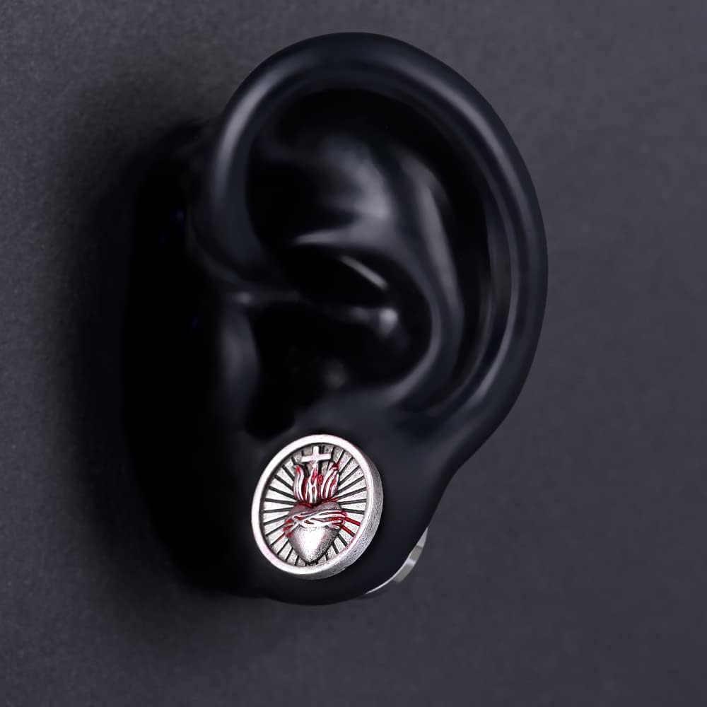 1 Pair Stainless Steel Screw Ear Gauges Flesh Tunnels Plugs Punk Cross Stretcher Piercing For Men Women Gauge 8mm-25mm
