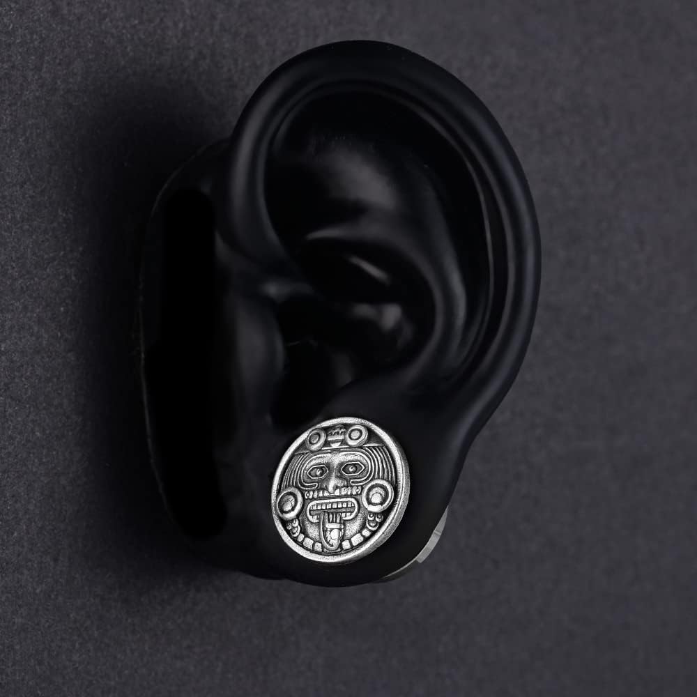1 Pair Stainless Steel Screw Ear Gauges Flesh Tunnels Plugs Punk Cross Stretcher Piercing For Men Women Gauge 8mm-25mm