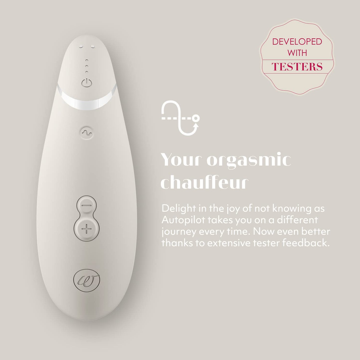 Womanizer Premium 2 Clitoris Vibrator for Women | Clit Sucker Adult Toys | Vibrating Adult Sex Toy | Clit Stimulator for Woman with 14 Suction Speeds | Waterproof Clitoral Stimulation Sex Toys | Blue