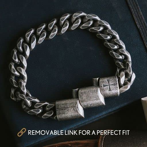 iHeartDogs Hero Company Link Bracelet for Men Helps Pair Military Veterans with a Companion Dog