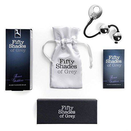 Fifty Shades of Grey Inner Goddess Silver Pleasure Balls