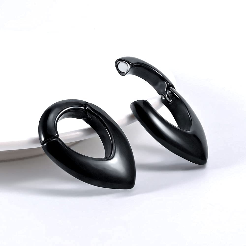 Ear Hanger Weights for Stretched Ear Lobe Stainless Steel Ear Gauges 2g(6mm) Ear Plugs Tunnels Body Piercing Jewelry Kit