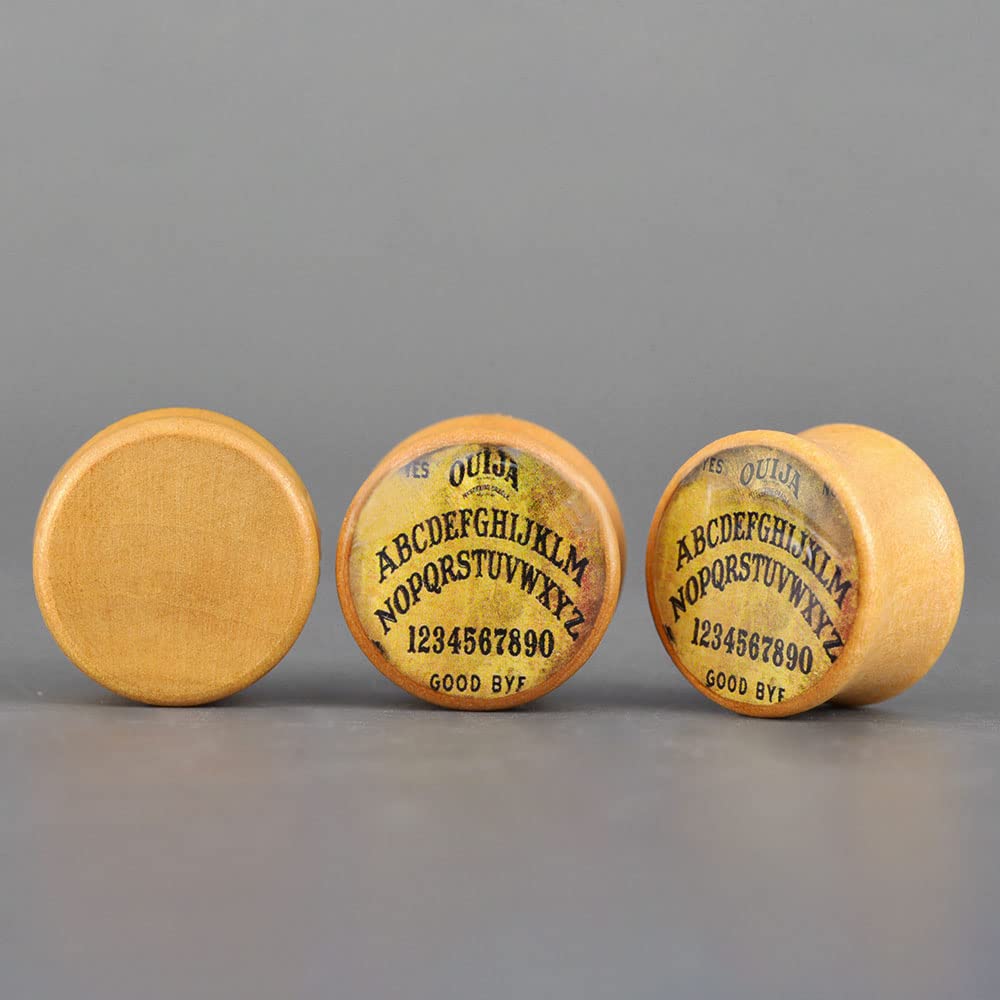 2 PCS Ear Gauges Resin Wood Stretching Ear Tunnels Plugs Expanders Body Piercing Jewelry