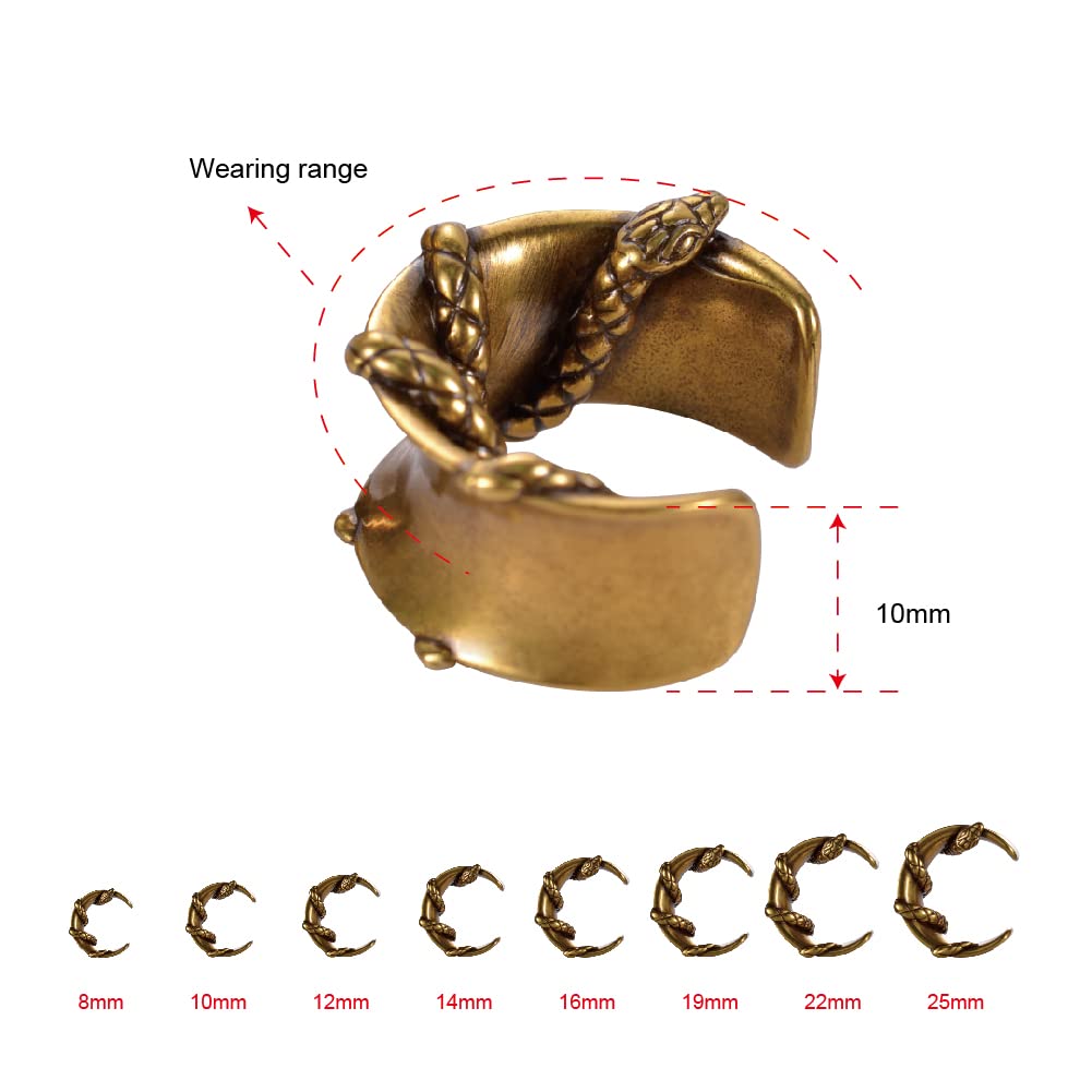 2PCS Moon Ear Gauges Ear Plugs and Tunnels Gauge for Ears Expander Piercing Gauge 10mm-25mm(00g-1")