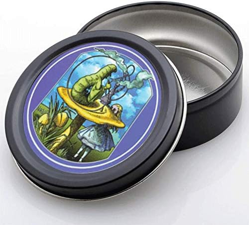 Stash Tins - Alice By: Mikio Kennedy 3.5" Round Storage Container