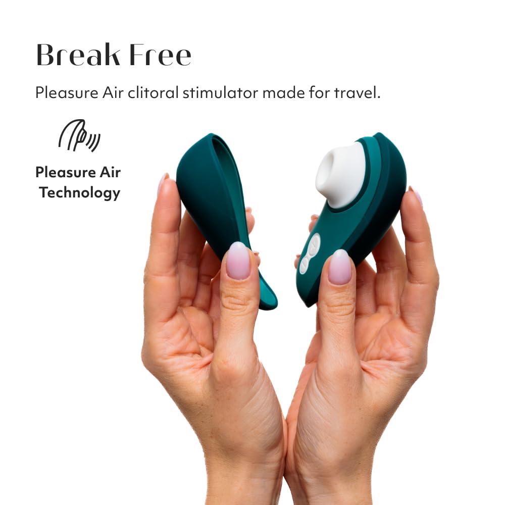 Womanizer Liberty 2 Pleasure Air Clit Sucker | Clitoral Stimulator | Sucking Vibrator for Women & Couples | Clitoris Suction Sexual Pleasure Device | Adult Sex Toys for Woman | Use Lube | Purple