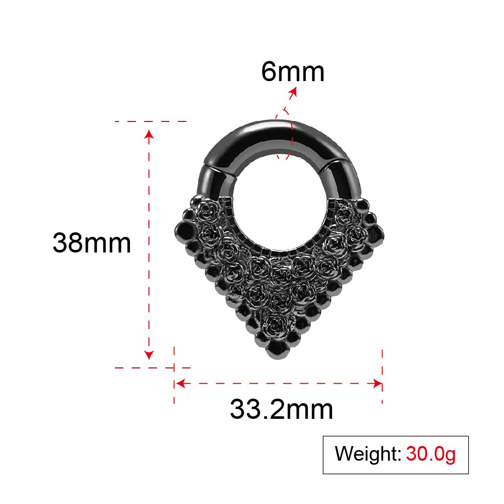 2PCS Ear Weights For Stretched Ears Heavy Weighted Gauges Stainless Steel 2g 4g Dangle Gauge For Women Men Ear Hanger Stretcher Piercings
