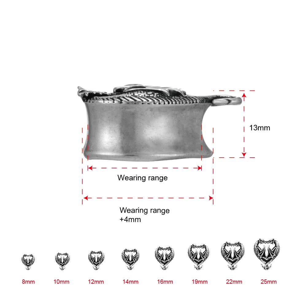 2PCS Stainless Steel 316L Punk Vintage Cross Skull Gauge For Ears Expander Stretcher Ear Tunnels Upgrade Saddle Plugs Double Flared Guage For Women Men 0g-1"