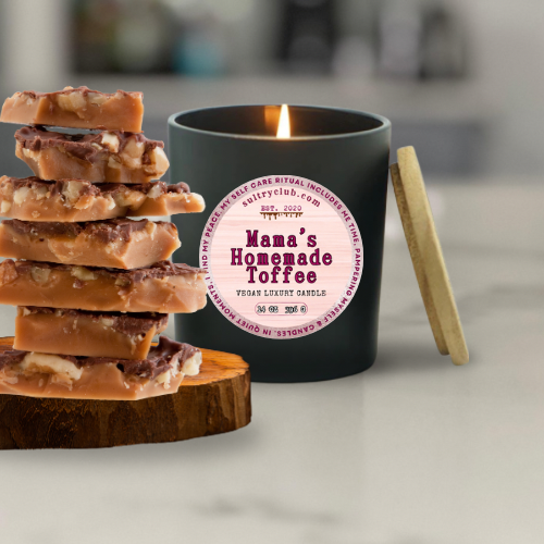 Mama's Homemade Toffee Vegan Candle