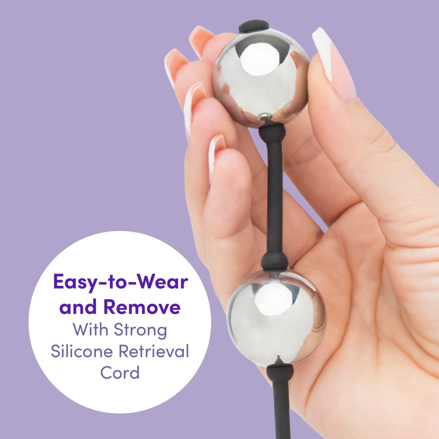 Fifty Shades of Grey Inner Goddess Silver Pleasure Balls