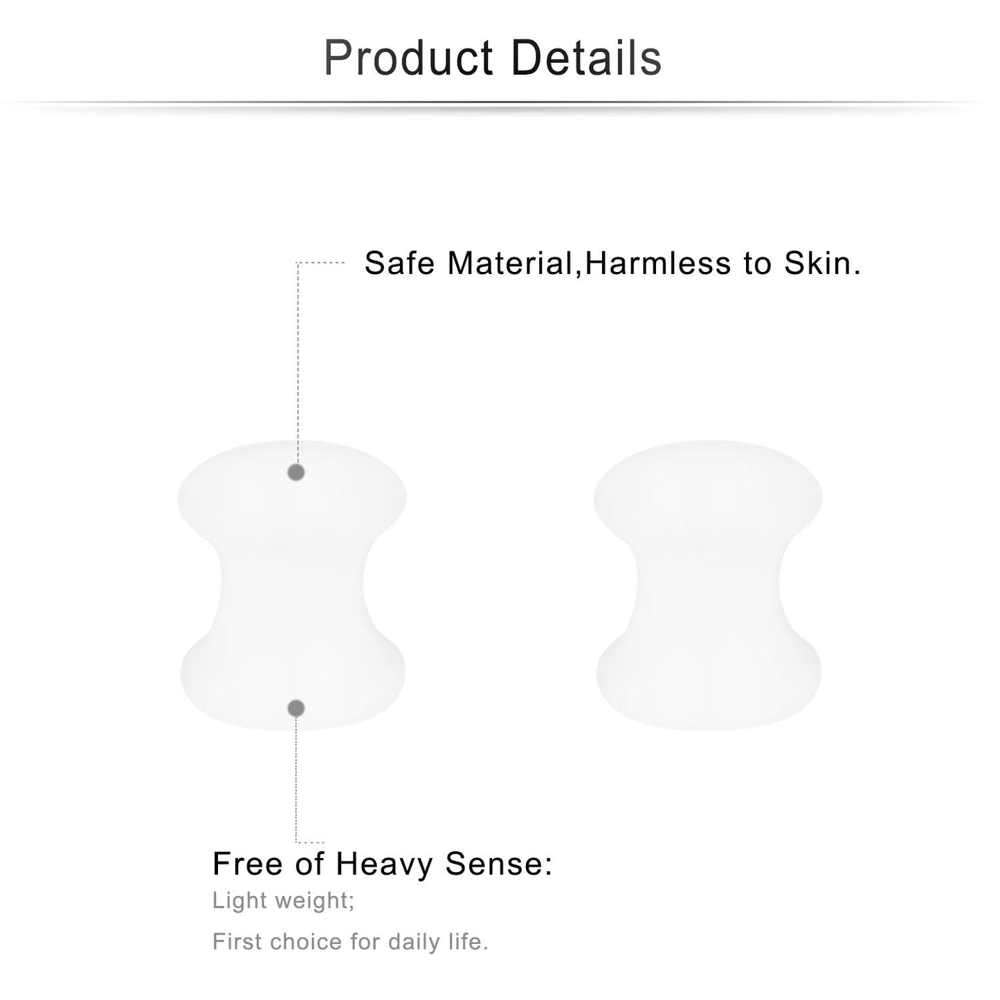 Cisyozi 6 Pairs Ultra Thin Silicone Ear Skin Flexible Flesh Tunnel Expander Stretching Gauge Earlets Plug Gauges Kit Earlets Retainer Same Sizes 6G-20mm 3 Colors