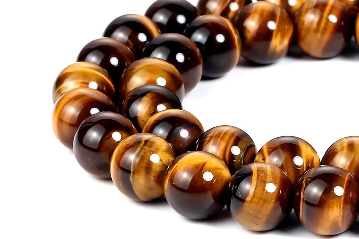 Black Obsidian Hematite Triple Protection Bracelet 10MM beads Set, Blue Tiger Eye Beads Bracelets, Lava Stone bracelets for Men Women