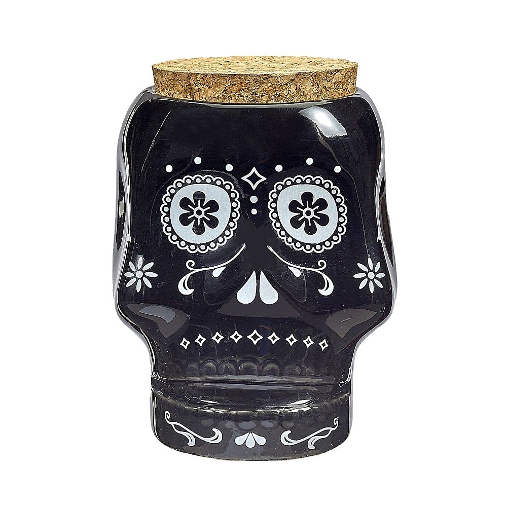 FASHIONCRAFT Skull Stash Jar - White