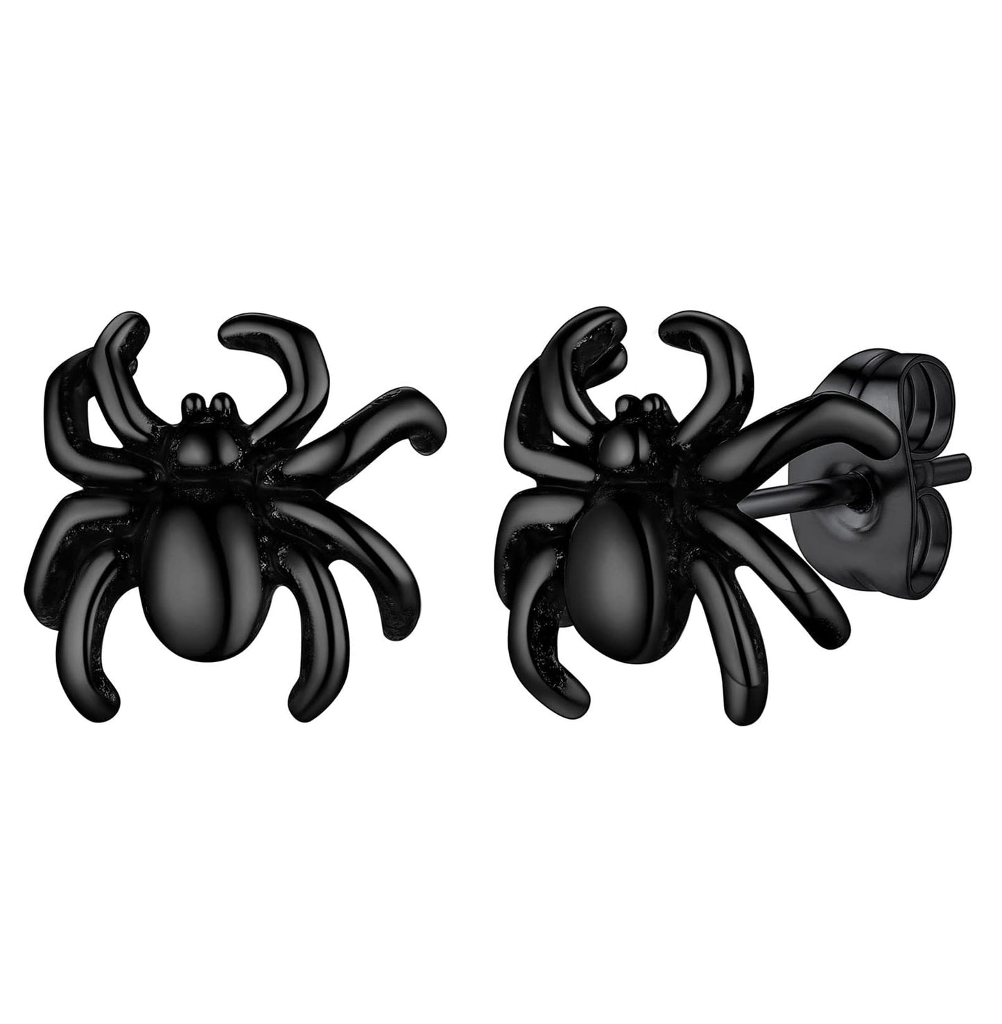 FaithHeart Dragon/Dinosaur/Snake Hoop Earrings for Men, Sturdy Stainless Steel Punk Biker Animals Hypoallergenic Jewelry, Gift Box