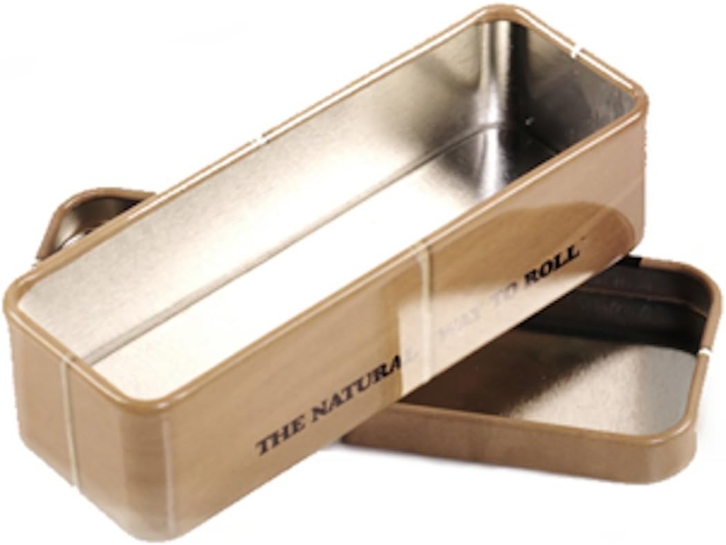 RAW 1 1/4 Cone Caddy Metal Storage Container Tin Rolling Papers 79mm