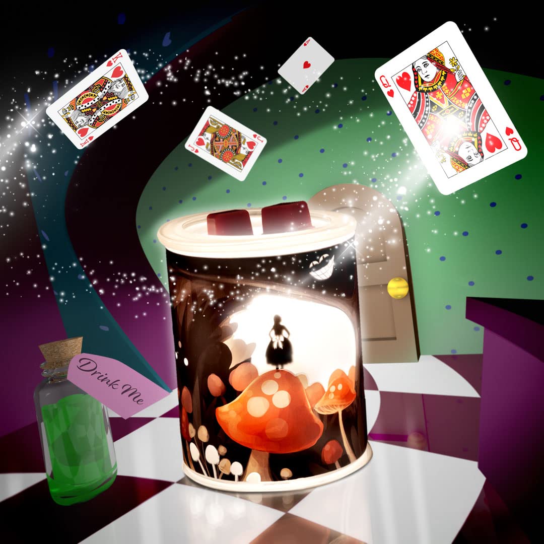 Scentsationals Fantasy Collection - Scented Wax Warmer - Fantasy Wax Cube Melter & Burner - Electric Winter Fragrance Home Air Freshener Gift (Never Grow Up)