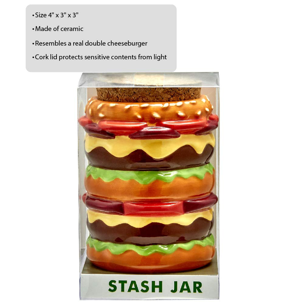 Fashioncraft 88068 Cheeseburger Stash Jar