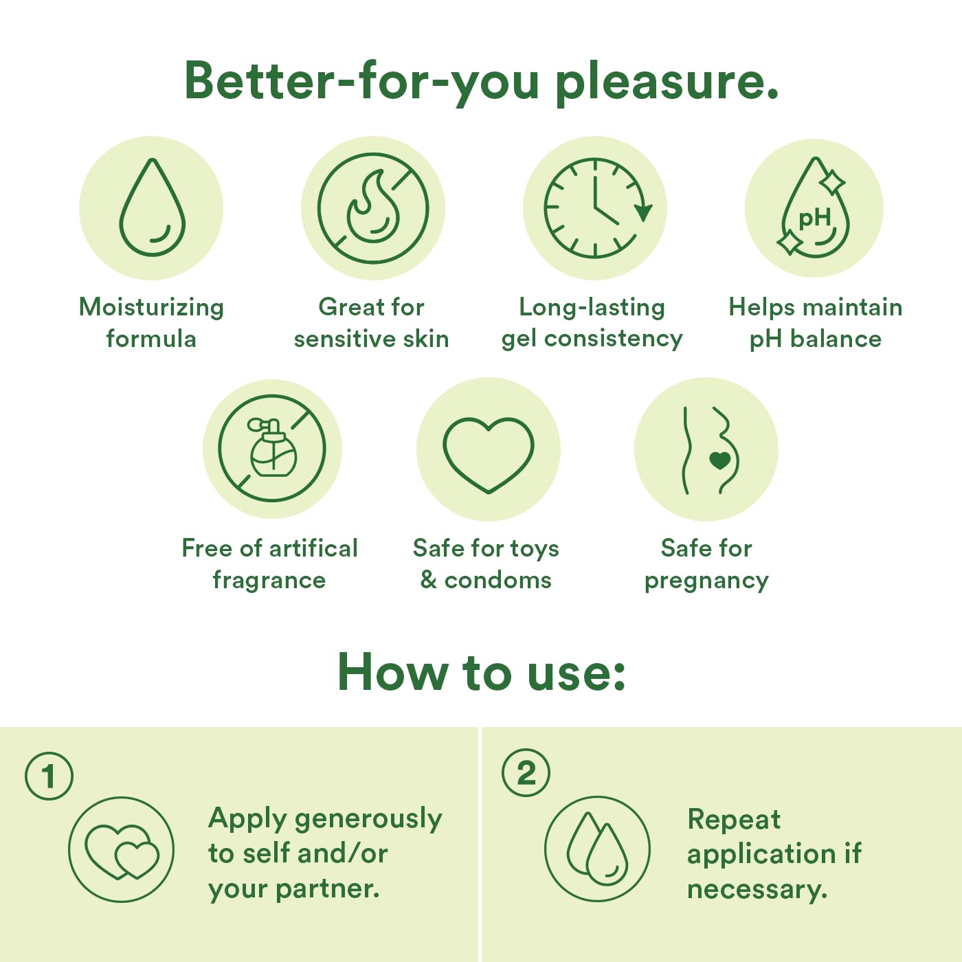 Good Clean Love Almost Naked Organic Water-Based Lube, Personal Lubricant with Aloe Vera, Safe for Adult Toys & Condoms, pH-Balanced, Intimate Wellness Gel for Men & Women, 4 Oz (Packaging May Vary)