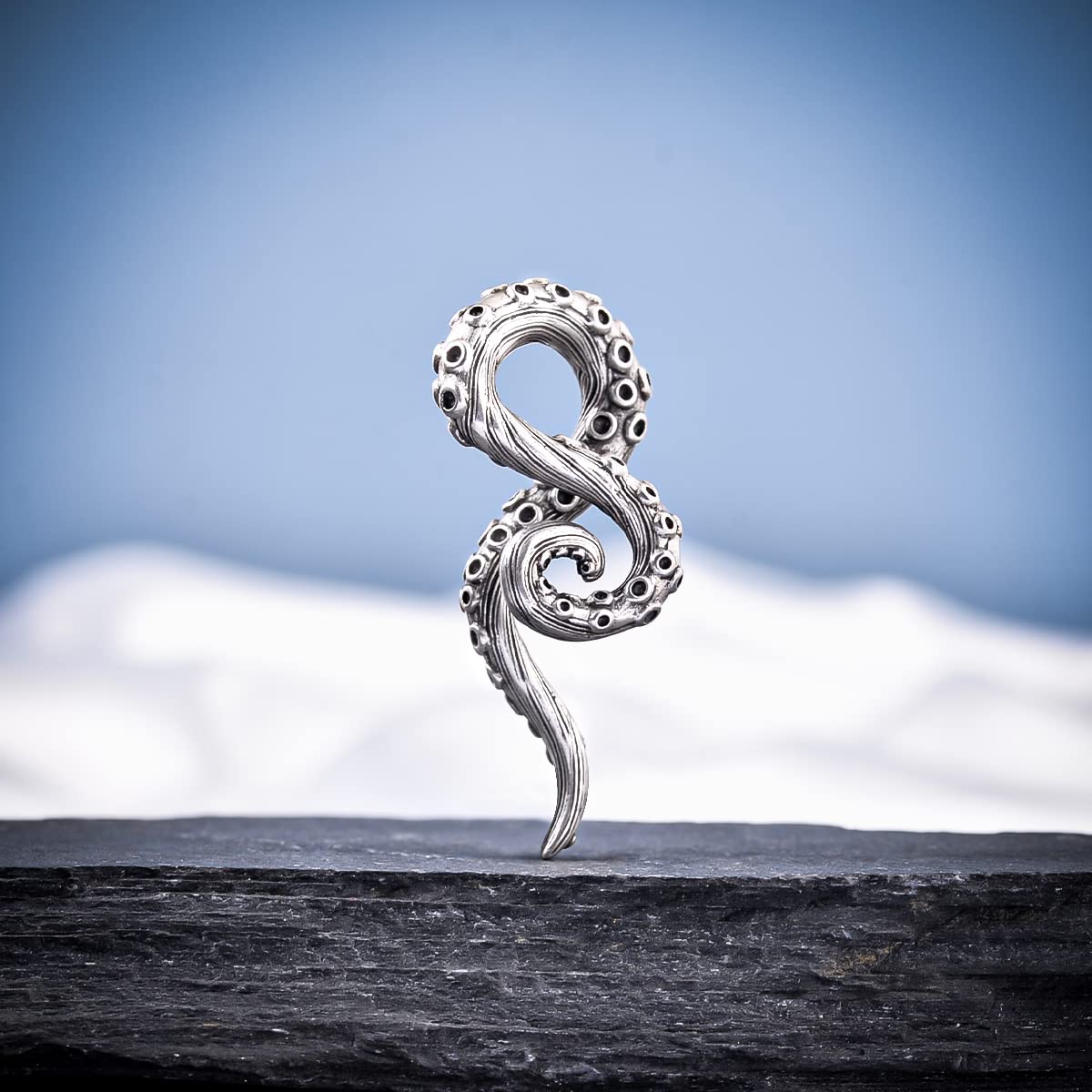 2PCS 2G Ear Sprial Tapers Plug Gauges Brass Ear Stretcher Hangers 6mm Gothic Ear Tunnels Expander Piercing Jewelry