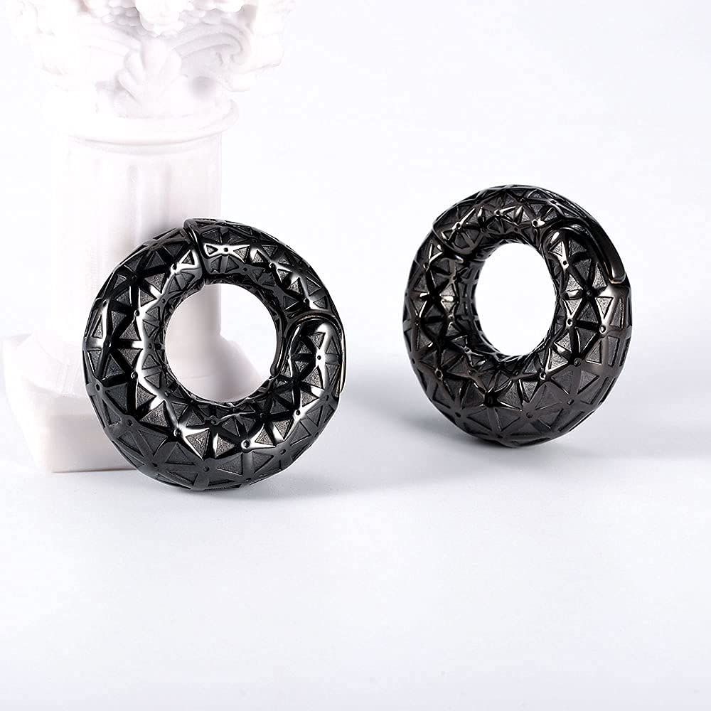 0g(8mm) Stainless Steel Ear Hanger Weight for Stretching Ear Lobe Women Men Dangle Plugs Tunnels Body Piercing Jewelry Kit
