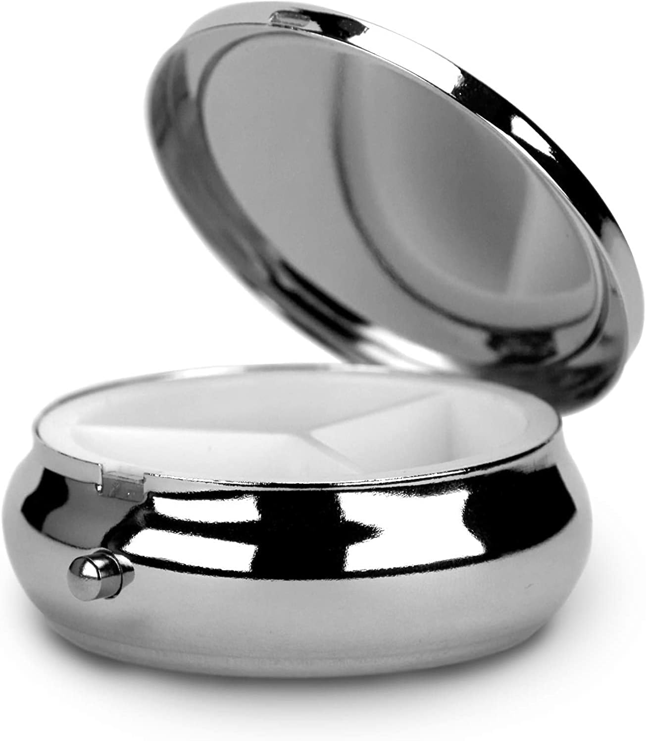 Pill Box Case Pillbox Holder Trinket Stash Box Arsenic Vintage Style Medicine Vitamin Pill Organizer Case (Poisonous)
