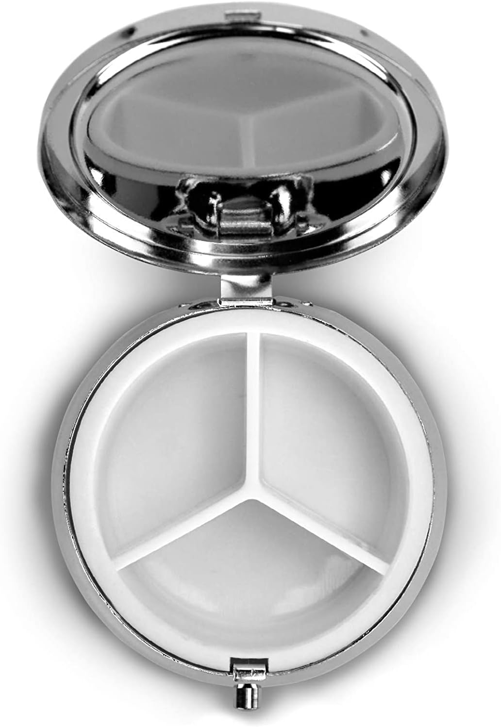 Pill Box Case Pillbox Holder Trinket Stash Box Arsenic Vintage Style Medicine Vitamin Pill Organizer Case (Poisonous)