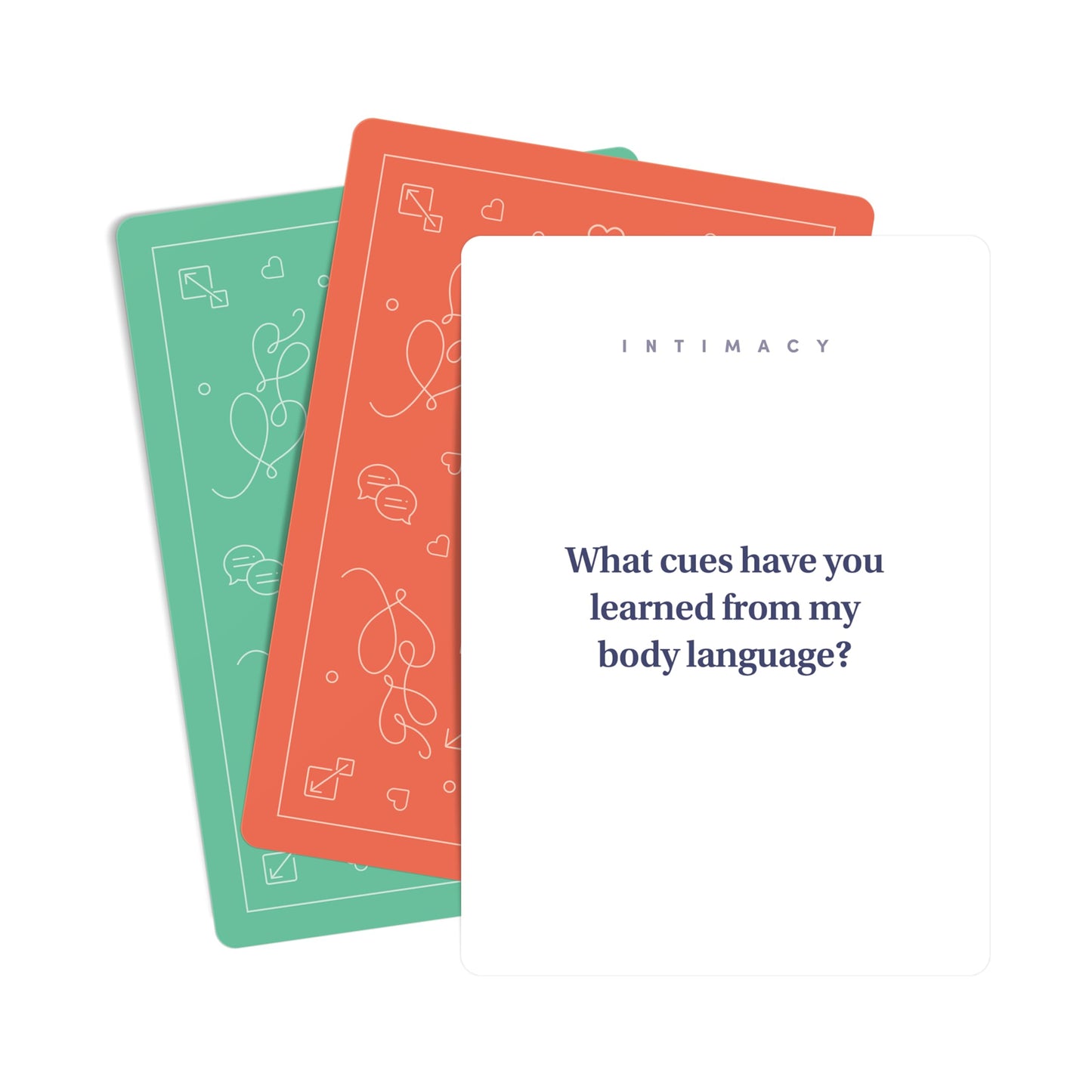 BestSelf Intimacy Deck Expansion Pack, 50 Conversation Starters, Meaningful Couples Game. Perfect Valentine Day Card Games for Couples, Couples Card Games