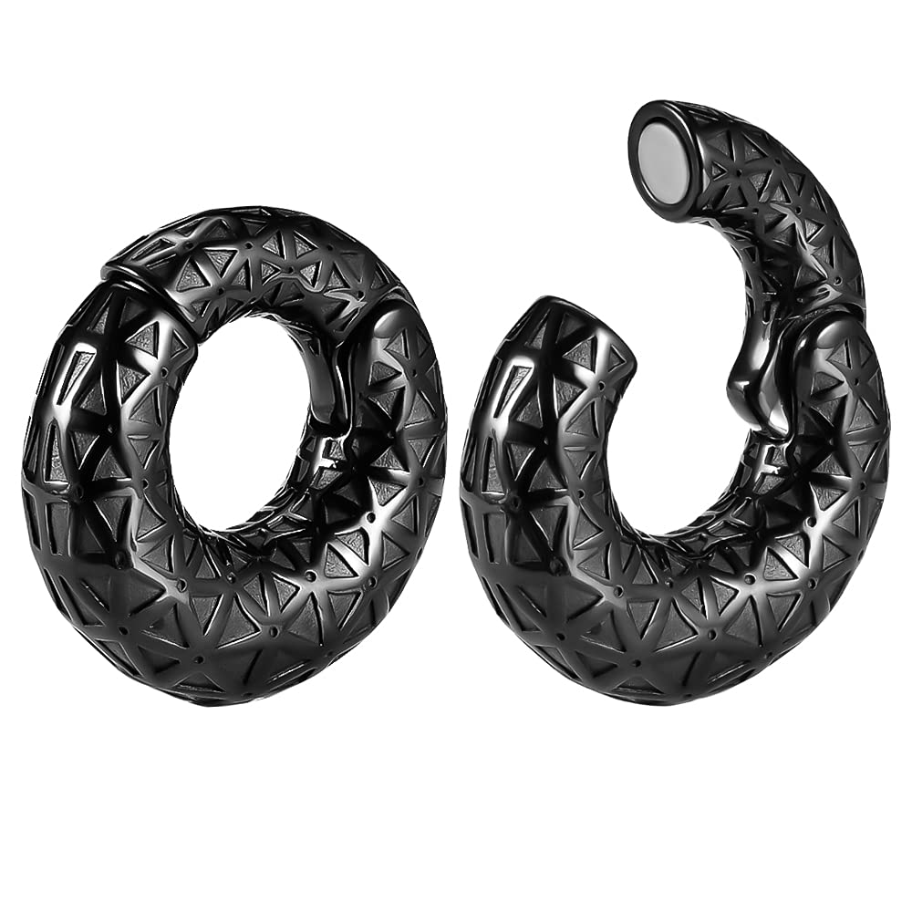 0g(8mm) Stainless Steel Ear Hanger Weight for Stretching Ear Lobe Women Men Dangle Plugs Tunnels Body Piercing Jewelry Kit