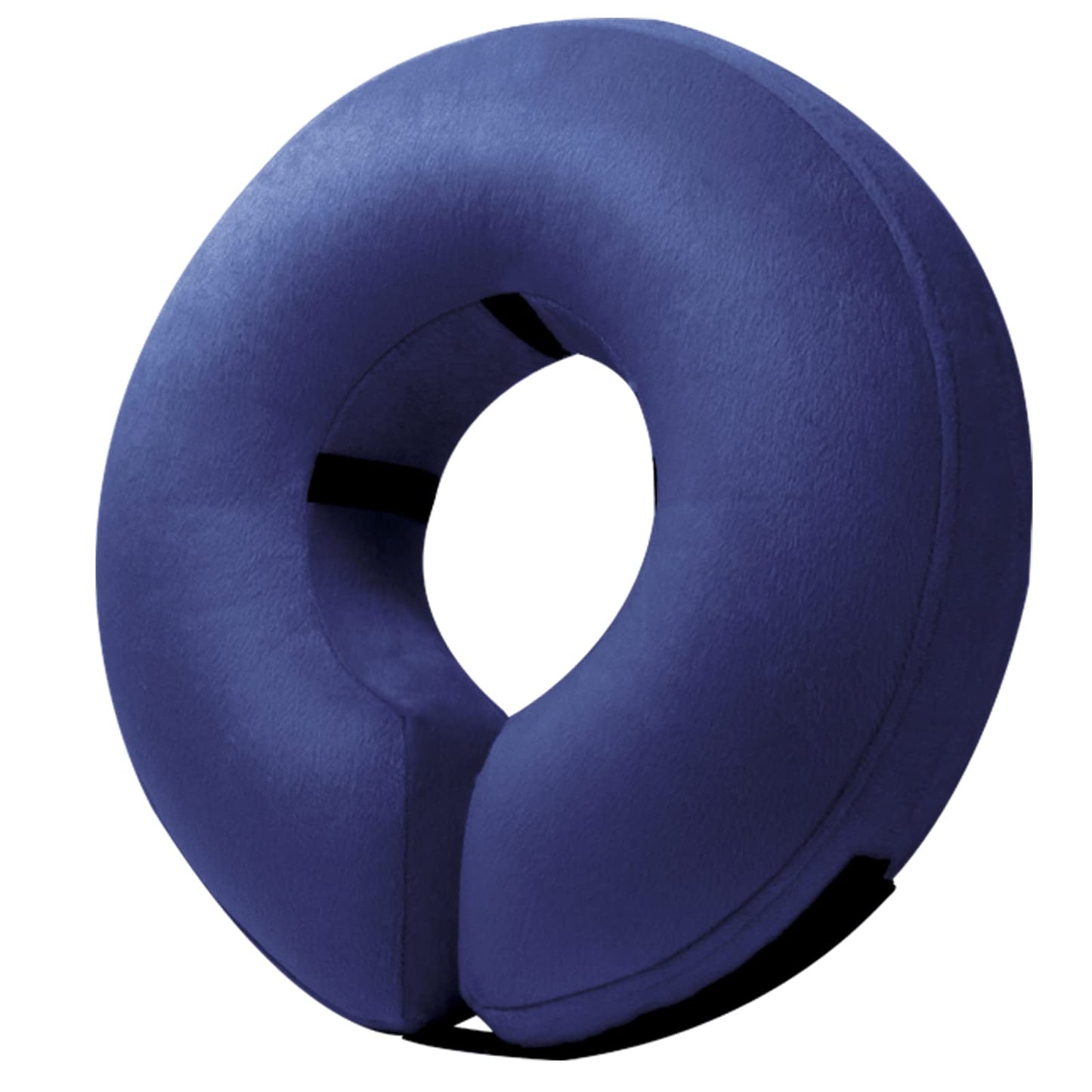 BENCMATE Protective Inflatable Collar for Dogs and Cats - Soft Pet Recovery Collar Does Not Block Vision E-Collar (X-Large, Blue)