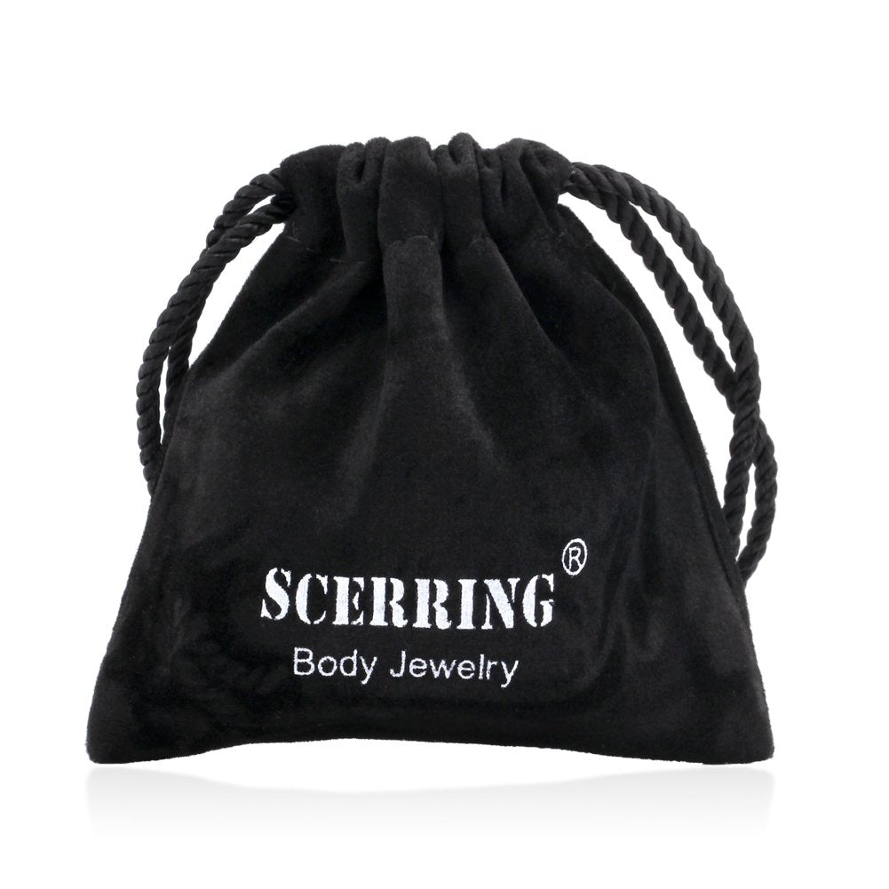 SCERRING 4 Pairs 20G 16G 14G 12G Stainless Steel Captive Bead Ring Nose Hoop Rings Eyebrow Lip Ear Tragus Cartilage Daith Septum Nipple Belly PA Retainer Piercing Jewelry 10-16mm